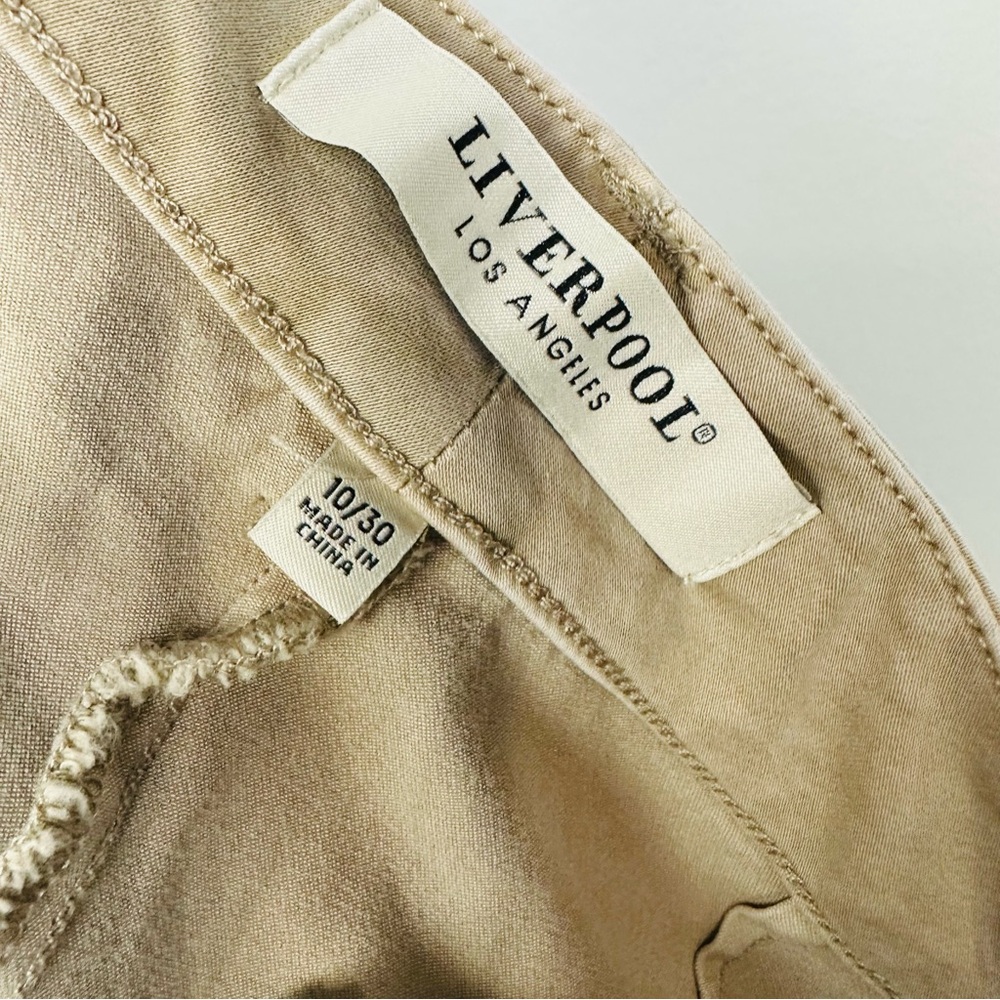 Liverpool Women's Tan Bermuda Shorts - Picture 7 of 9